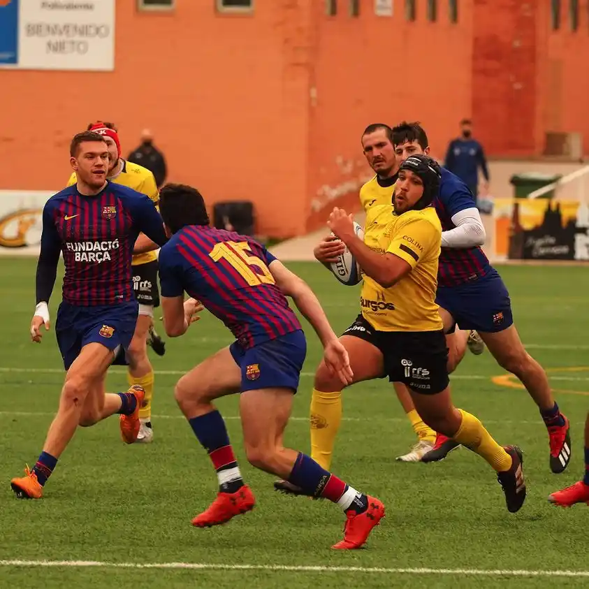 Burgos, con Mercanti, cayó ante Barcelona