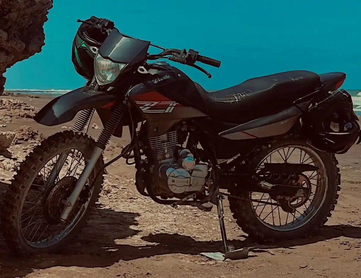 Hallaron la moto robada