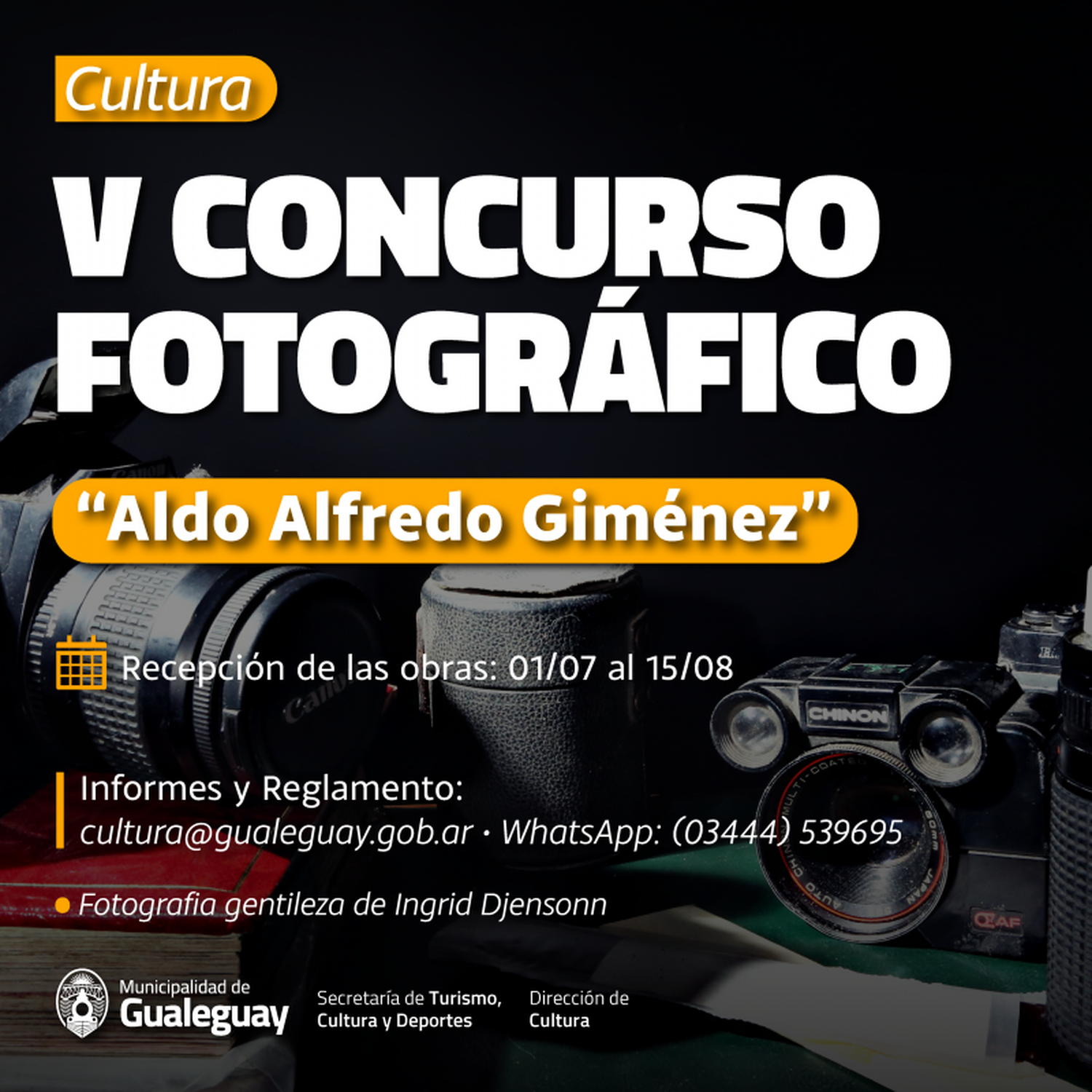 V concurso de fotografía "Aldo Alfredo Giménez" 2024