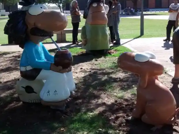 Boogie, Inodoro Pereyra y Eulogia serán parte del parque a la Bandera