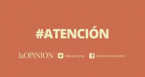 La zona que abarca el corte en el comunicado.