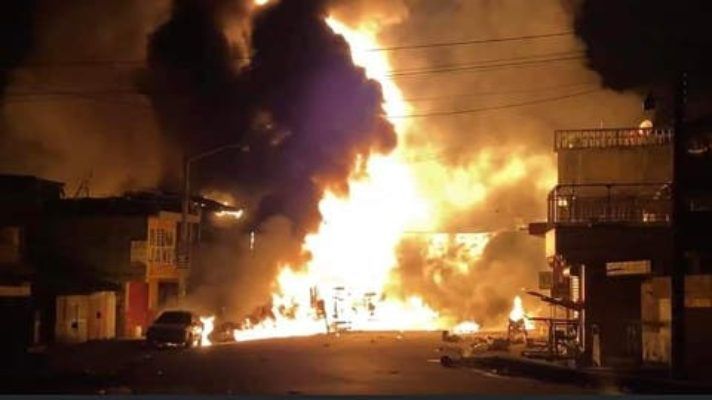 TRAGEDIA EN HAITÍ: al menos 50 muertos y numerosos heridos tras explosión de un camión cisterna con combustible
