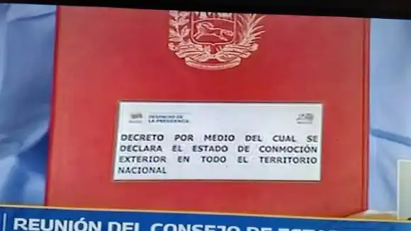 ONG exige publicación "inmediata" del decreto de CONMOCIÓN EXTERIOR