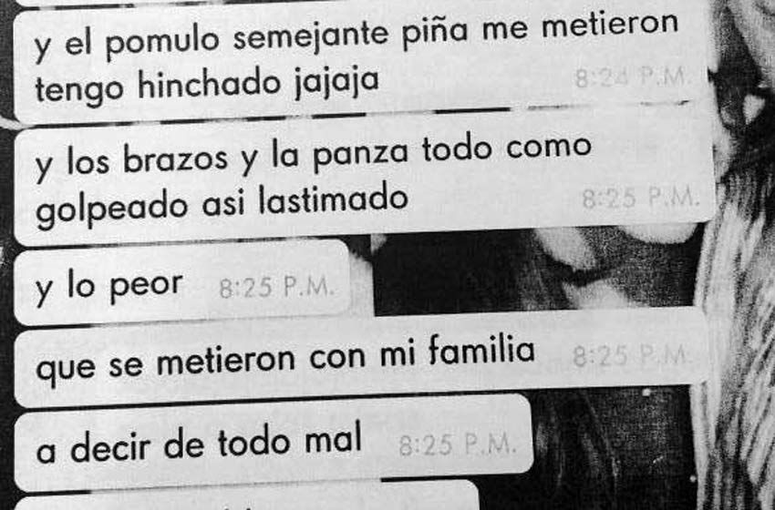 Fernando le contó a sus amigos los ataques