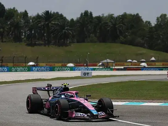 Colapinto se enfocó en el ritmo de carrera en las primeras prácticas.