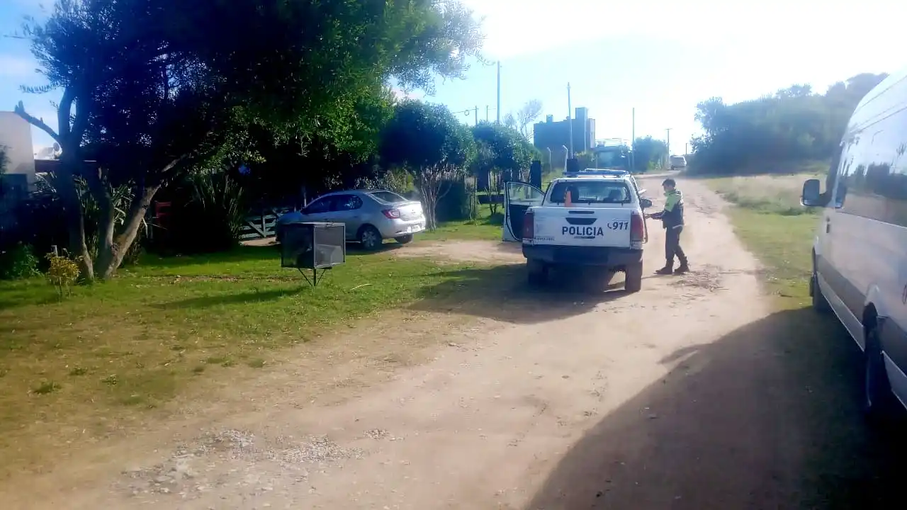 Personal policial acudió al lugar del hecho y comenzó con las primeras investigaciones