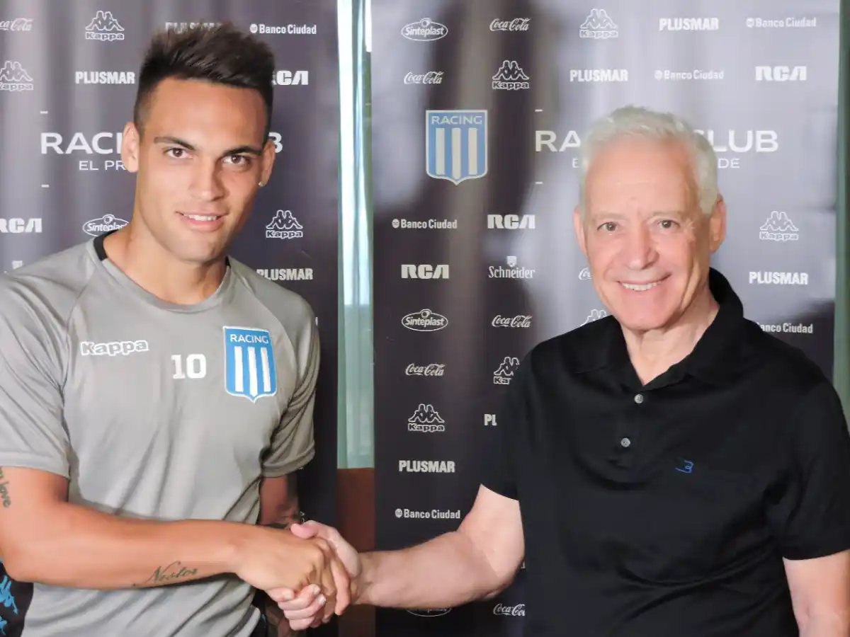 Blanco le renovó a Lautaro Martínez