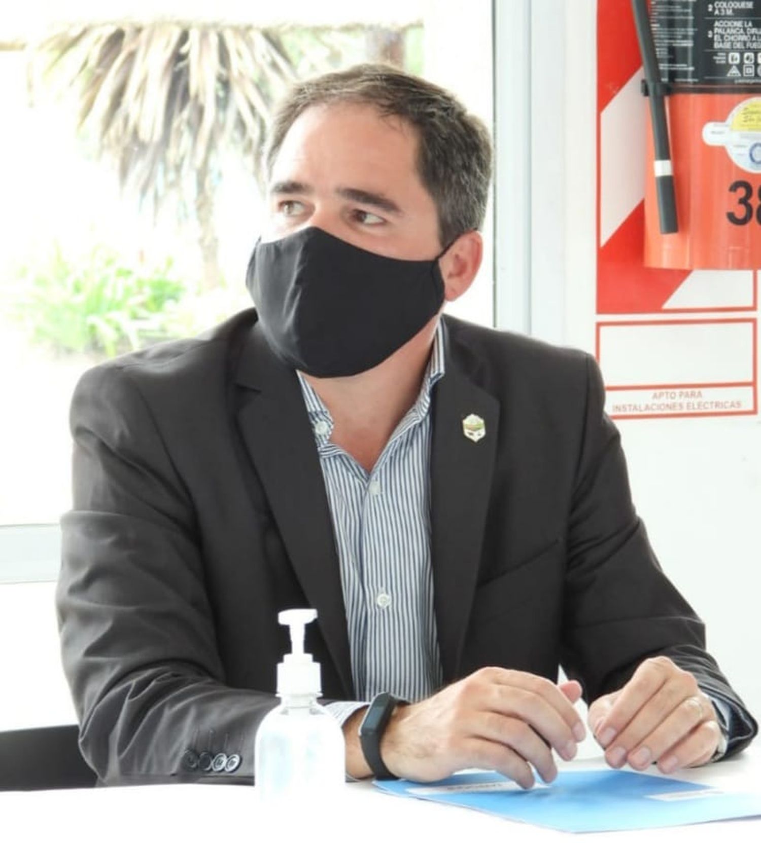 Por Covid positivo, el intendente Hassell se tomó licencia hasta el 1 de abril 