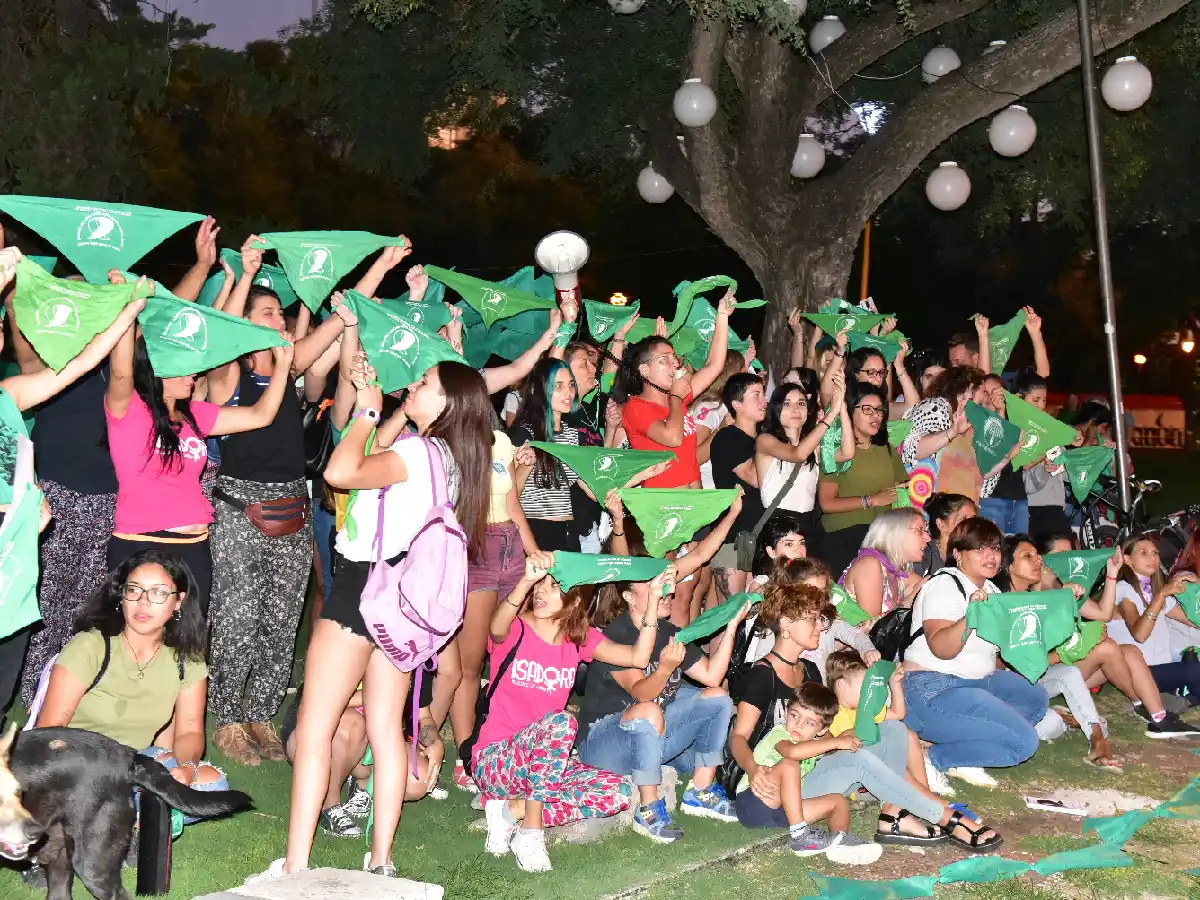 La Plaza Cívica se tiñó de verde