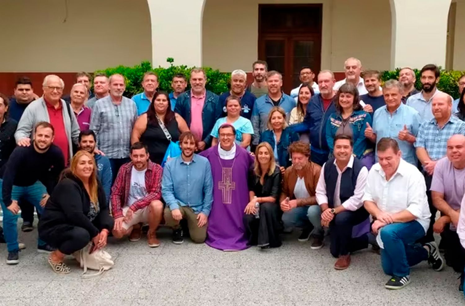 Invitados por el Obispo, 50 dirigentes políticos y sociales participaron de un retiro espiritual en Mar del Plata