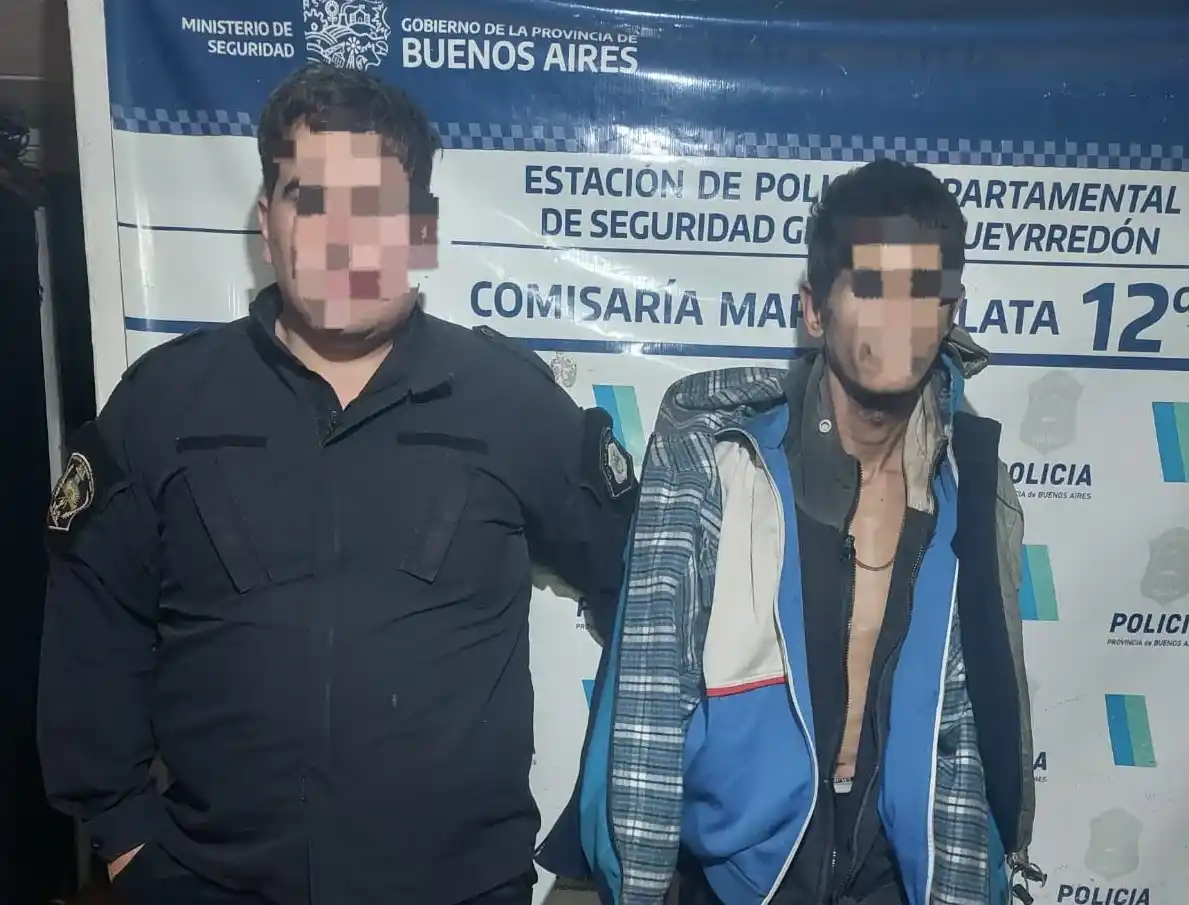 Tras un rastrillaje entre la vegetación, los uniformados localizaron al sospechoso oculto entre unos pastizales.