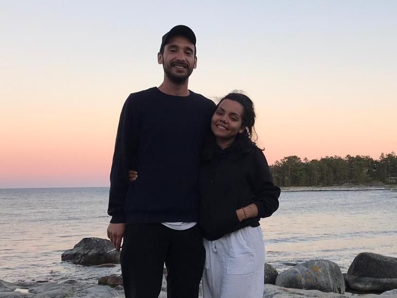 Alvaro y su pareja