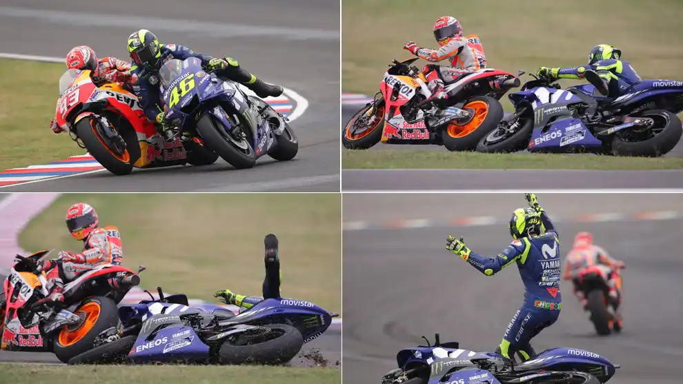 Valentino Rossi apuntó contra Marc Márquez: "Tengo miedo de estar en la pista con él"