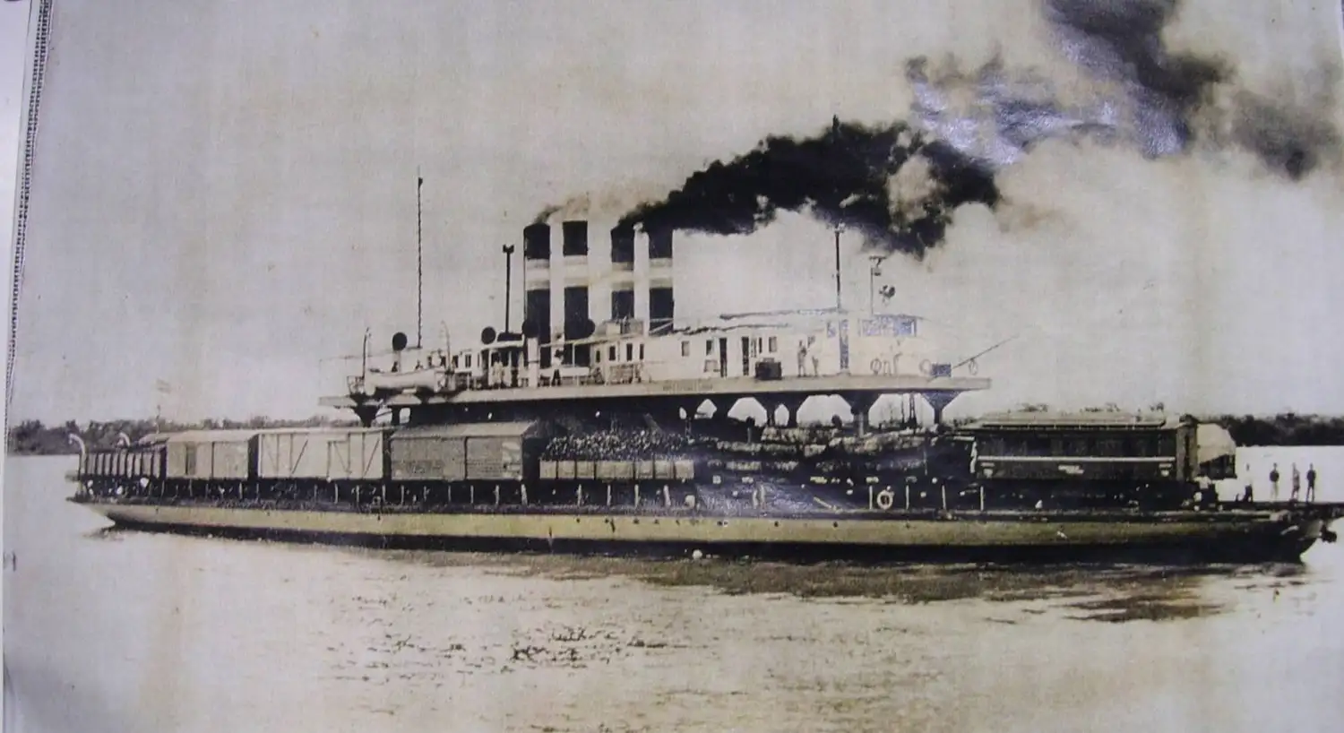 Los ferrobarcos que unieron a Entre Ríos con el país