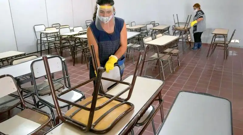 Sin clases por la mañana en escuelas donde se votó