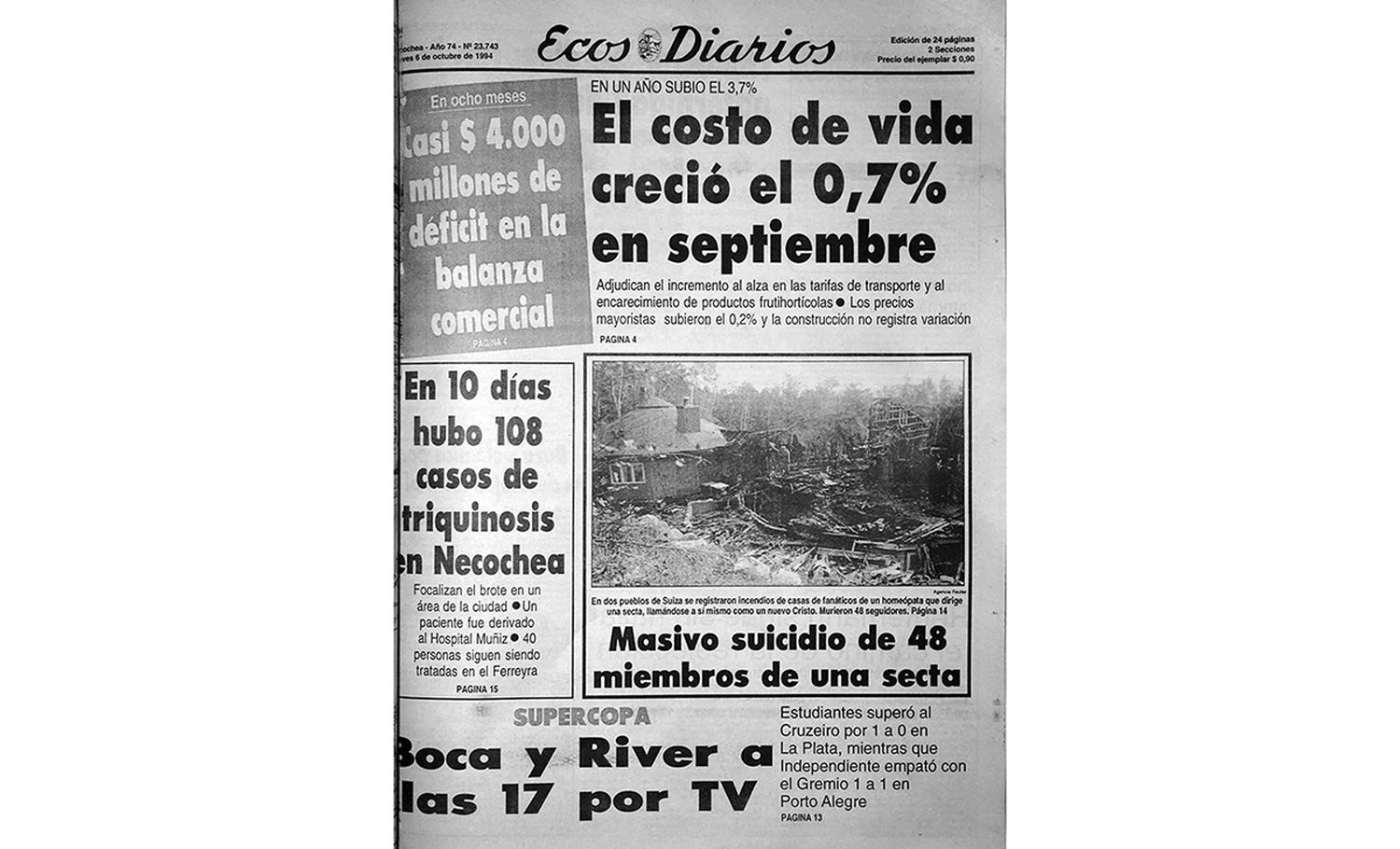 Jueves 6 de Octubre de 1994
