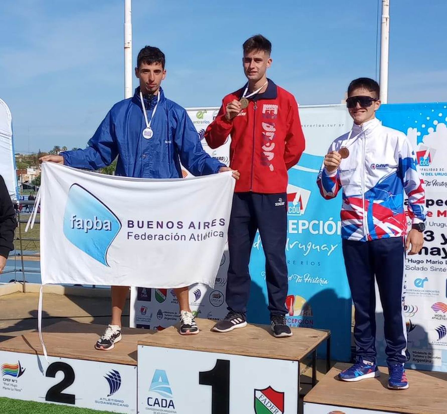 Da Costa Lemos logró la medalla de plata en marcha