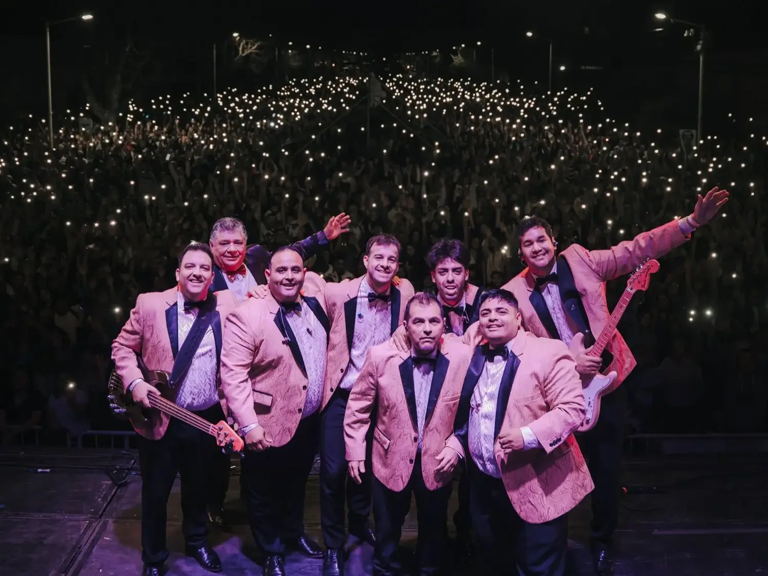 Coronel Pringles celebró su 144º aniversario con un multitudinario show de Los Palmeras