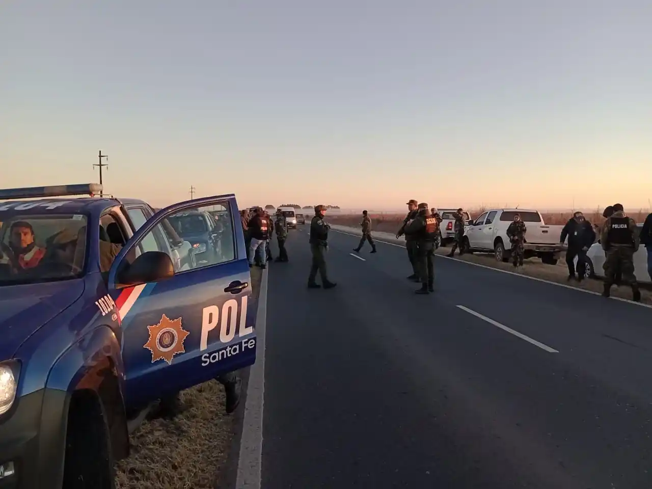 Agentes de distintas reparticiones formaron parte del mega operativo.