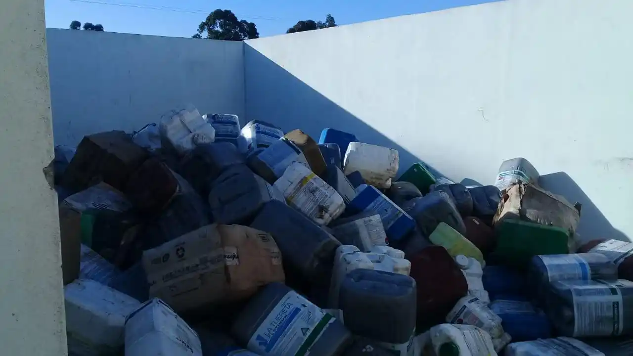Continúa la recepción de envases de agroquímicos