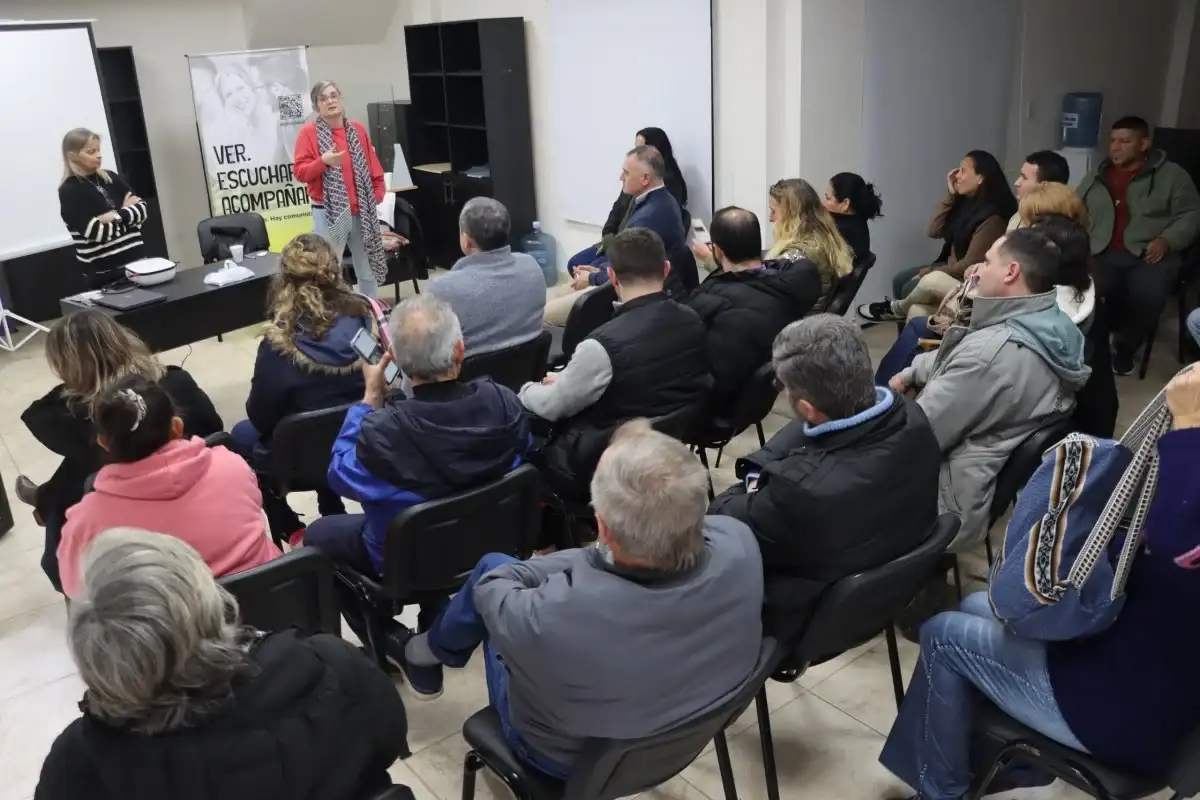 Más de 40 personas se capacitaron con Sedronar sobre consumos problemáticos
