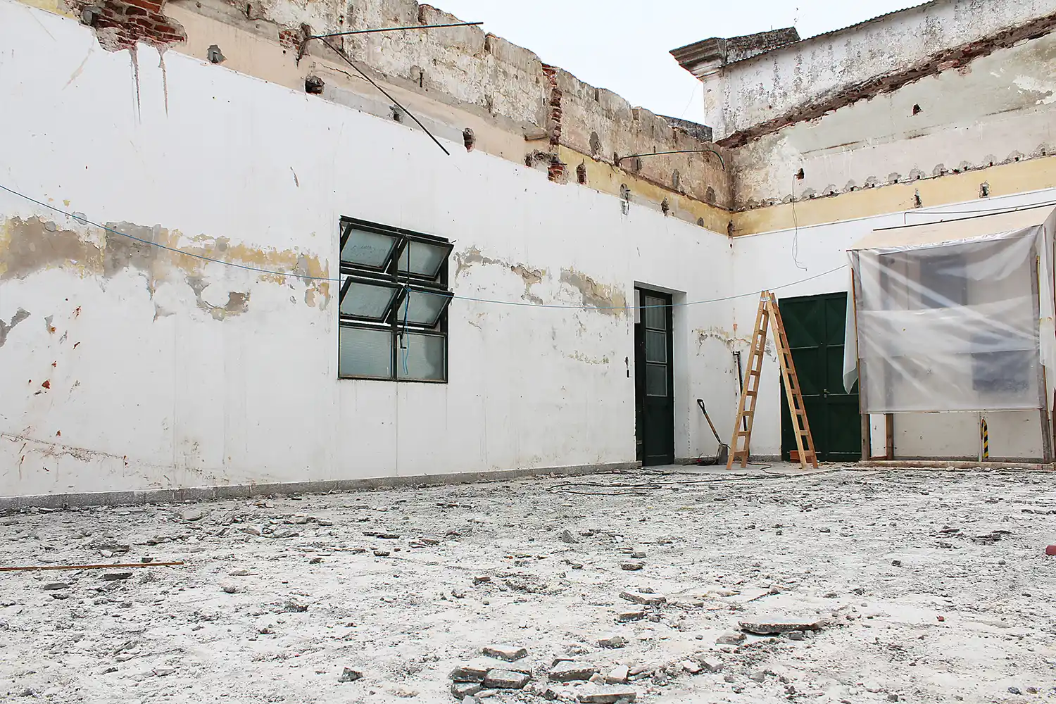 Avanza la obra de la nueva escuela técnica Nº 1