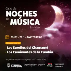 El domingo comienza el Ciclo "Noches de Música"
