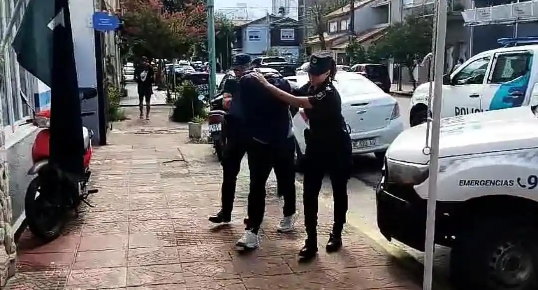 Robó una moto con una yuga y lo detuvieron a las 16 cuadras