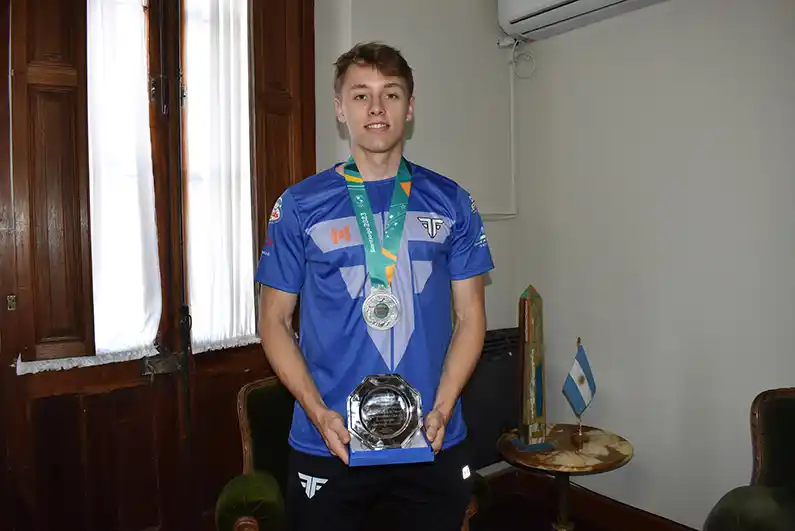 Federico Fernández obtuvo la medalla de plata en los Juegos Panamericanos