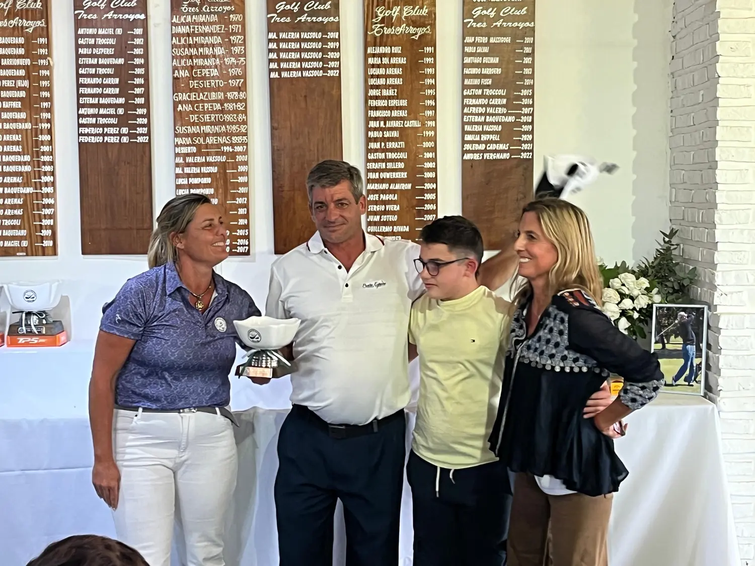 Este fin de semana se jugó el Aiello en el Golf Club de Tres Arroyos