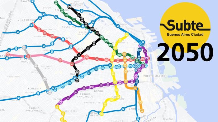 Buenos Aires y un gran salto: la construcción de la Línea F de subte y el TramBUS eléctrico