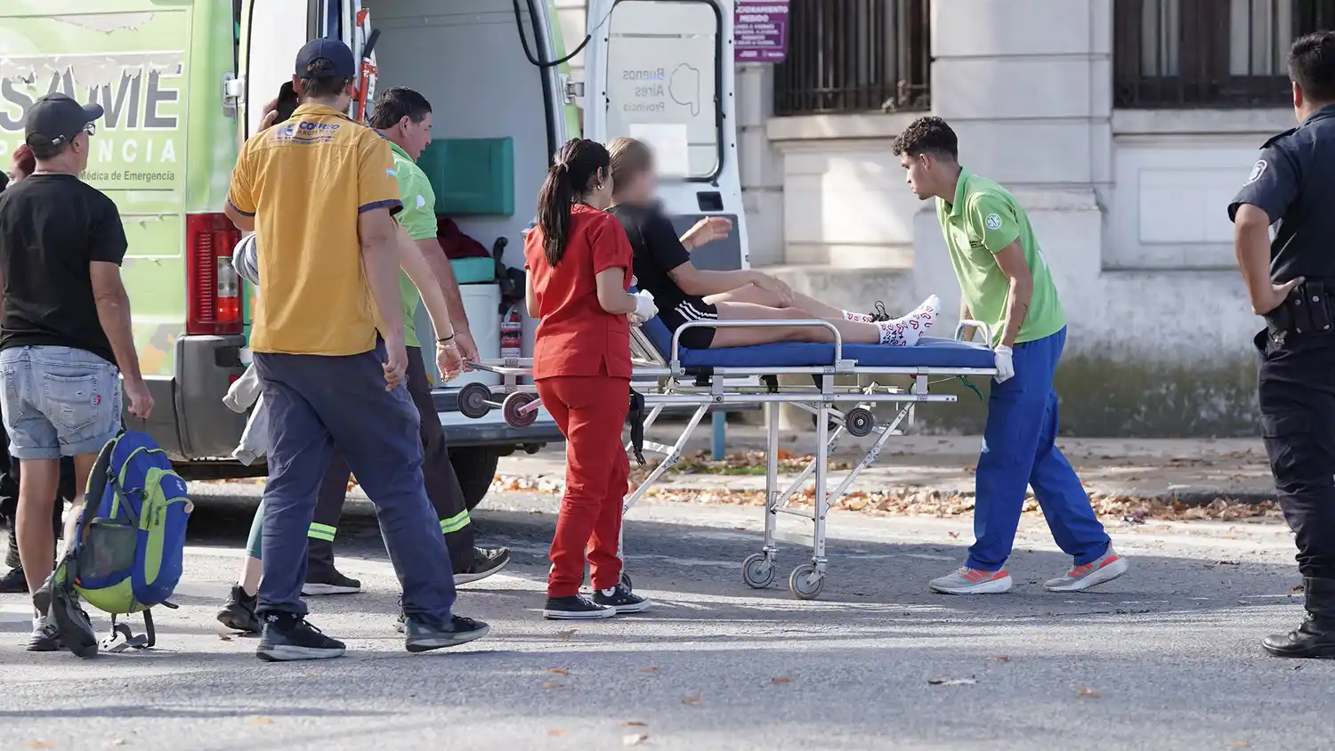 Ciclista herida en 58 y 63