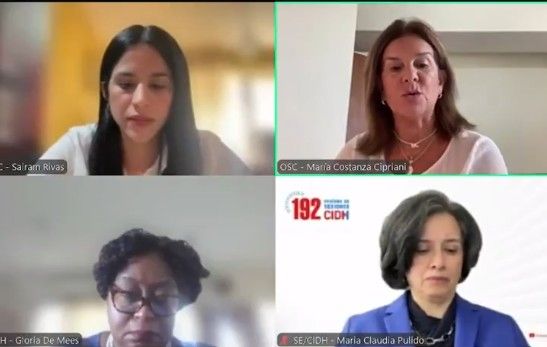 Esposa del preso político Perkins Rocha expuso el caso en sesión de CIDH: TEME POR LA SALUD DEL ABOGADO (Video)