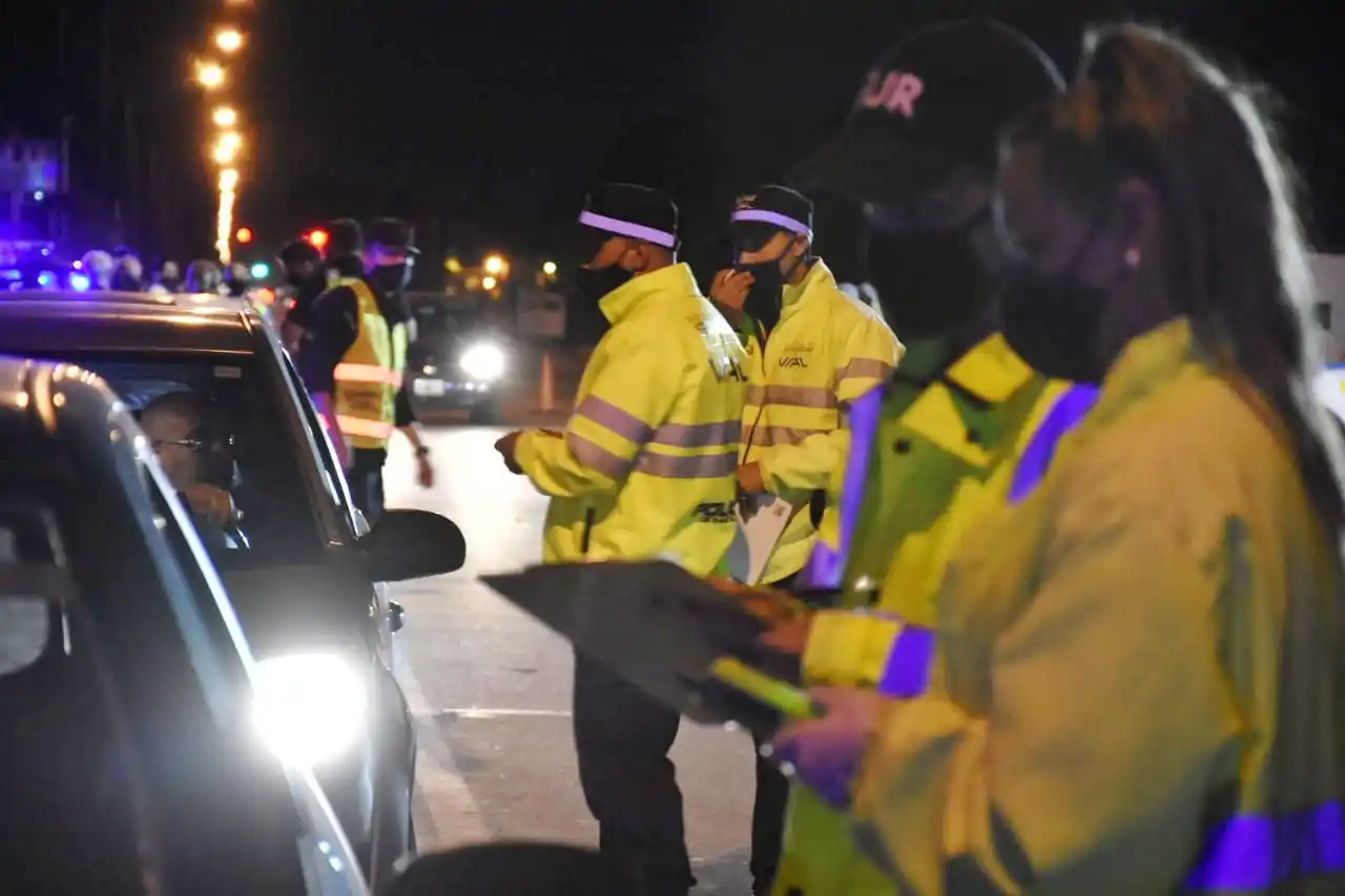 Incrementan los operativos de control para prevenir siniestros viales durante el feriado largo