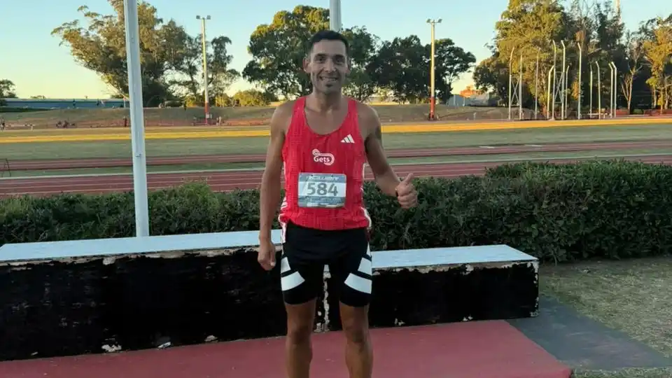 Federico Santibáñez correrá este domingo en la Fila Race