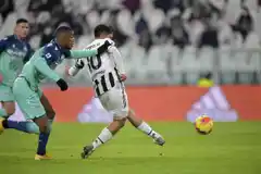 Dybala y un festejo especial en su gol para la victoria de Juventus