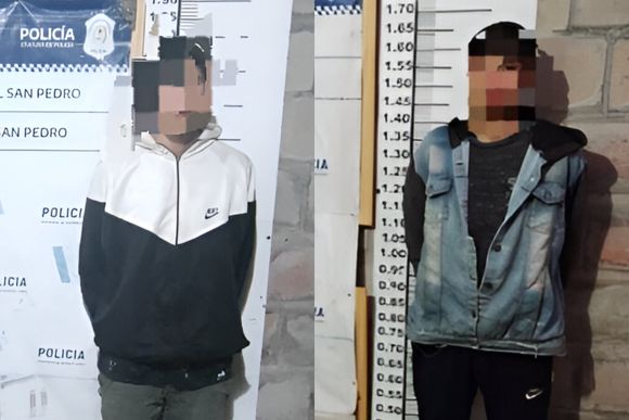 Dos jóvenes detenidos tras raid delictivo