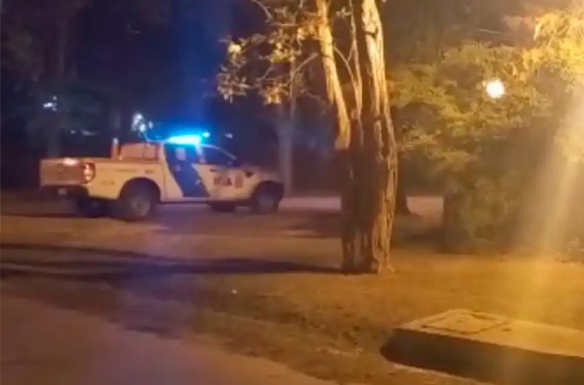 Trepó una reja en La Florida y robó elementos del patio de una casa