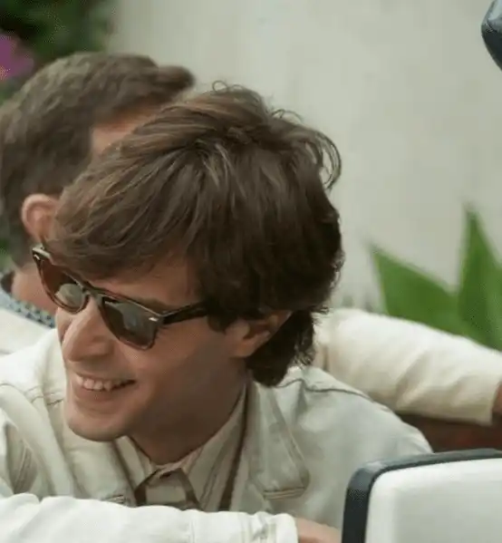 José Pastor le da al Miguel Bosé joven. Foto Instagram