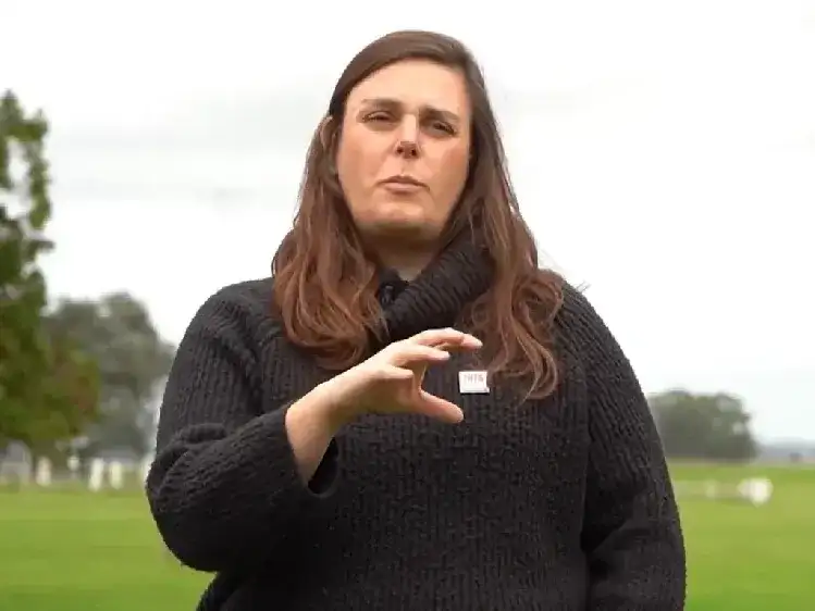 Gina Lipka, integrante de la Agencia de Extensión Rural del Inta Tandil.