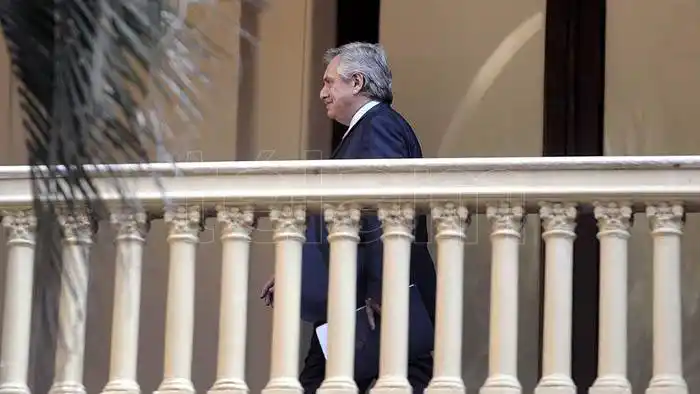 El Presidente volvió a la Casa Rosada luego de la gira  internacional y del reposo por la gastritis