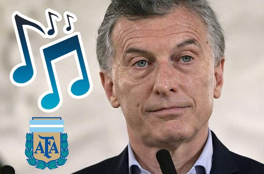 Los usuarios de Twitter cantaron irónicamente a favor de Macri