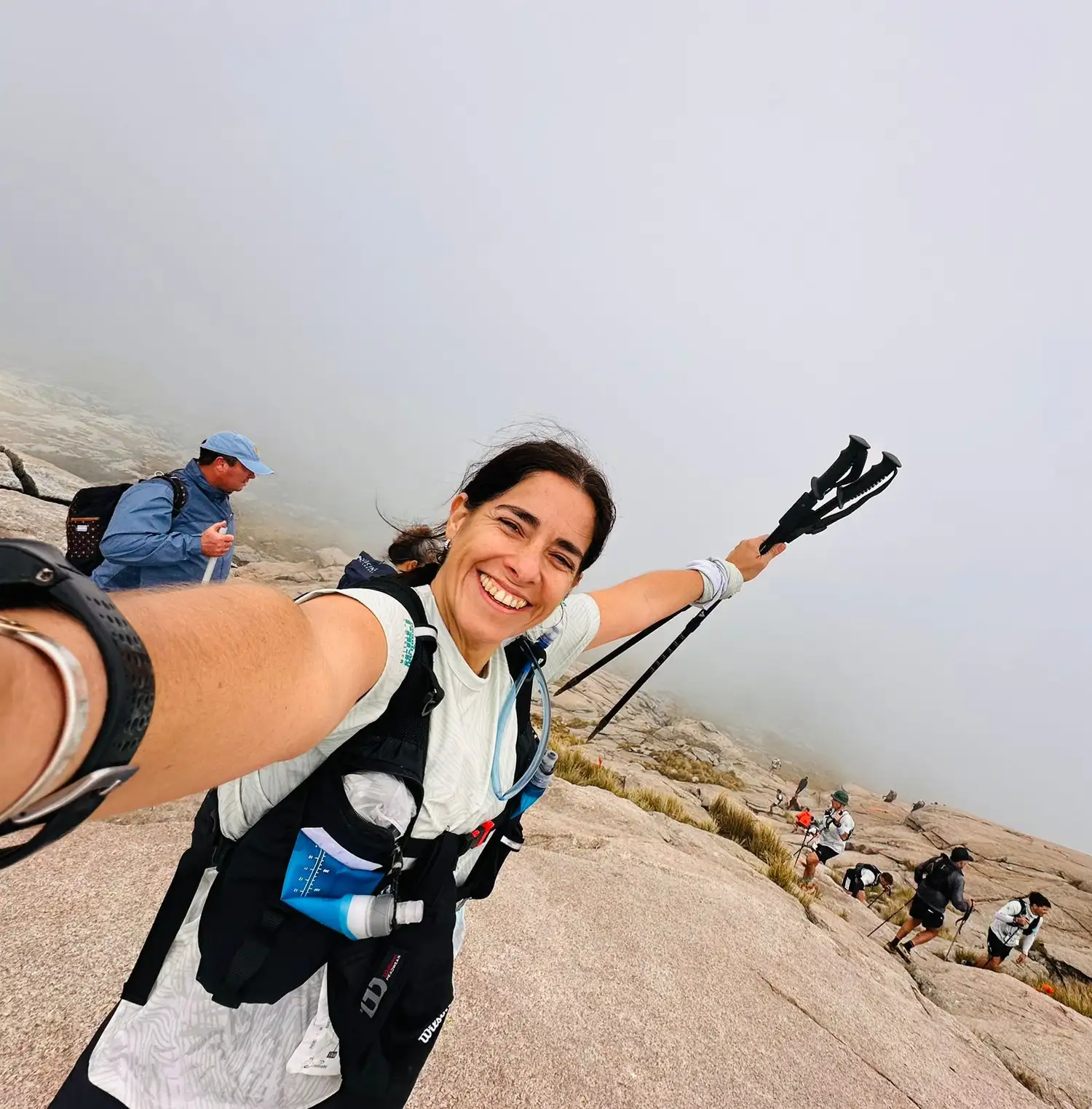 La atleta rafaelina tuvo una destacada actuación en los 42k del cerro Champaquí