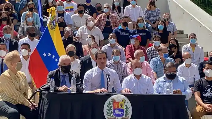 «No va a caer del cielo una solución, la tenemos que construir en conjunto»: Juan Guaidó