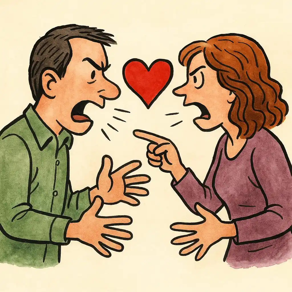 Discutir no es lo contrario de amar. A veces, es la forma más sincera de quedarse.