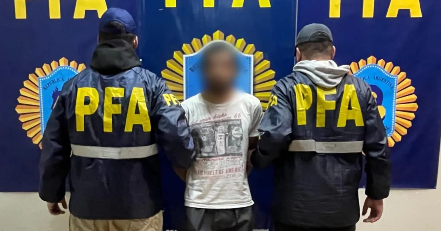 El detenido