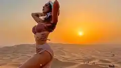 Una ex Gran Hermano disfruta en Dubai de la mano de su jeque