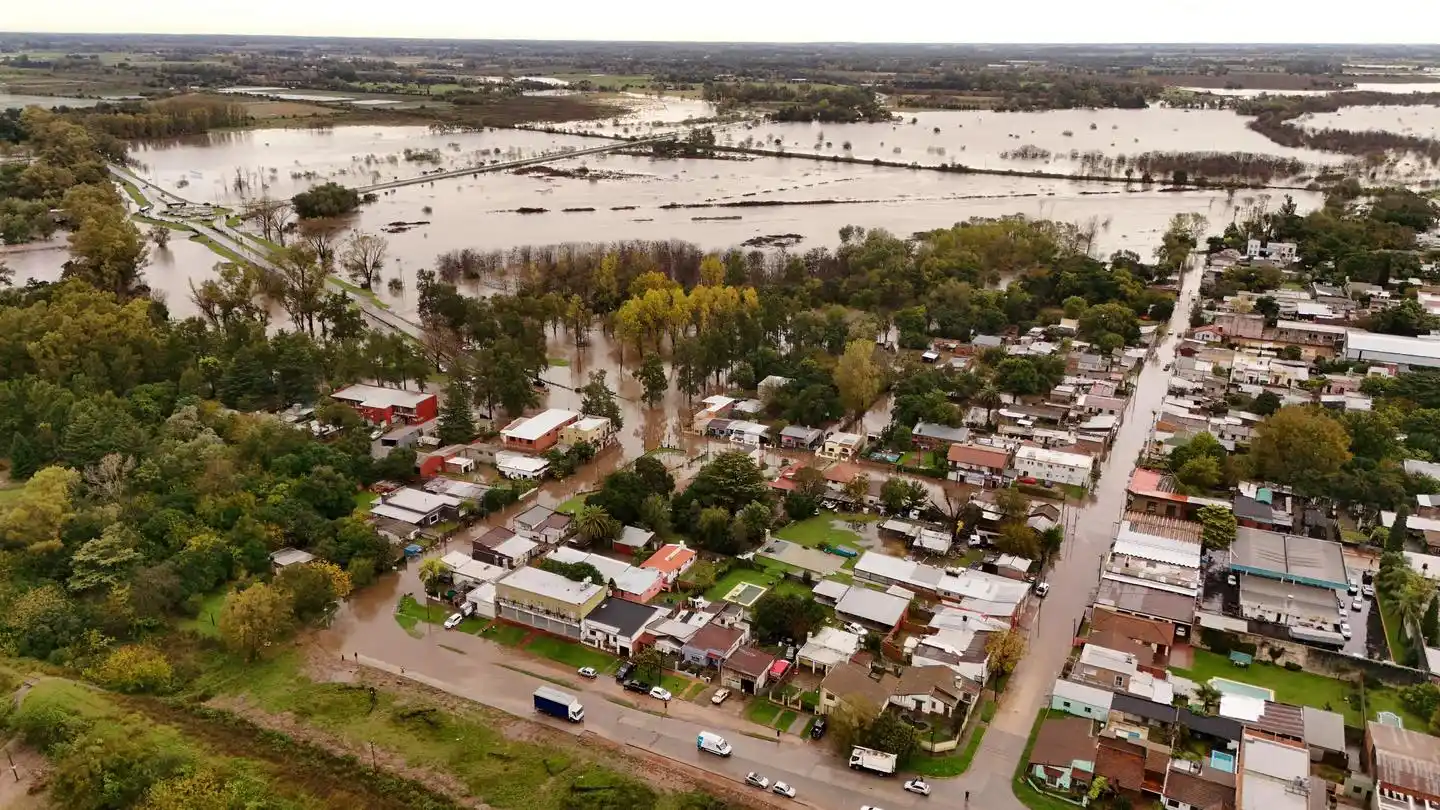 Inundación en Exaltación de la Cruz