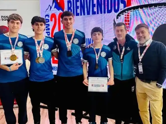 El squash marplatense brilla a nivel internacional y mantiene su ritmo competitivo local