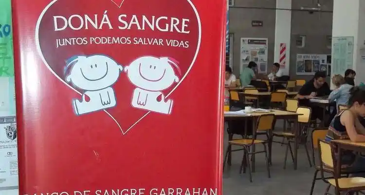 Campaña solidaria del Banco de Sangre del Hospital Garrahan